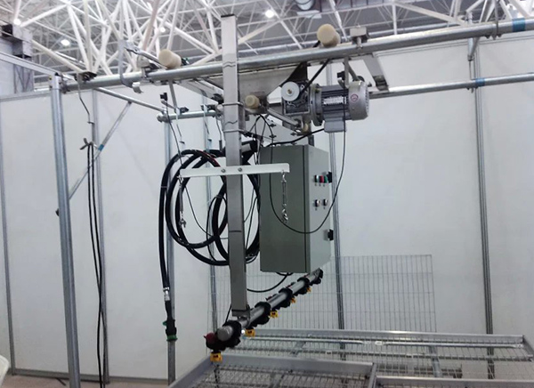 溫室育苗噴灌機(jī)可以結(jié)合水肥一體化使用嗎？